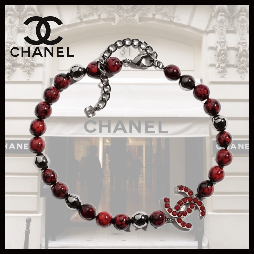 【大人っぽいカラーが印象的♪】CHANEL ブレスレッド