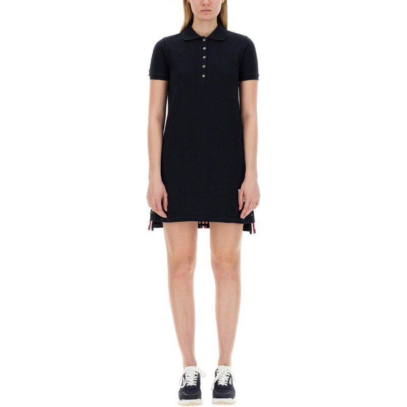 ワンピース THOM BROWNE ABITO POLO IN PIQUE DI COTONE