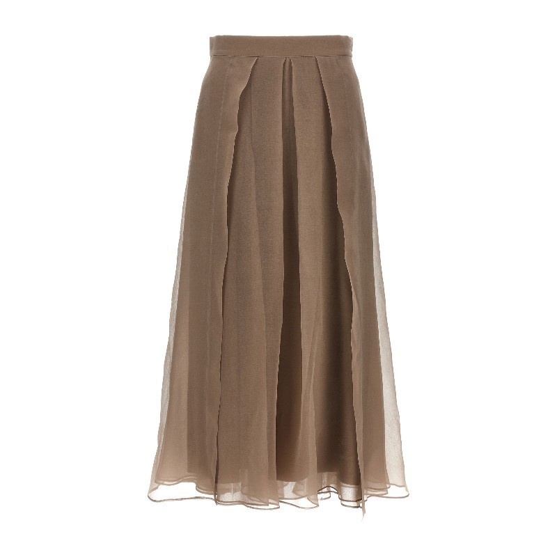 スカート BRUNELLO CUCINELLI 'Paneled Circle' skirt