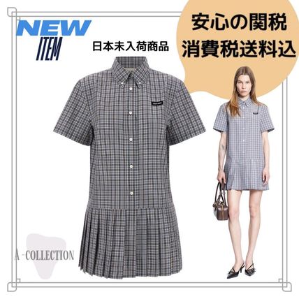 タータンチェック MiuMiu(ミュウミュウ) ワンピース