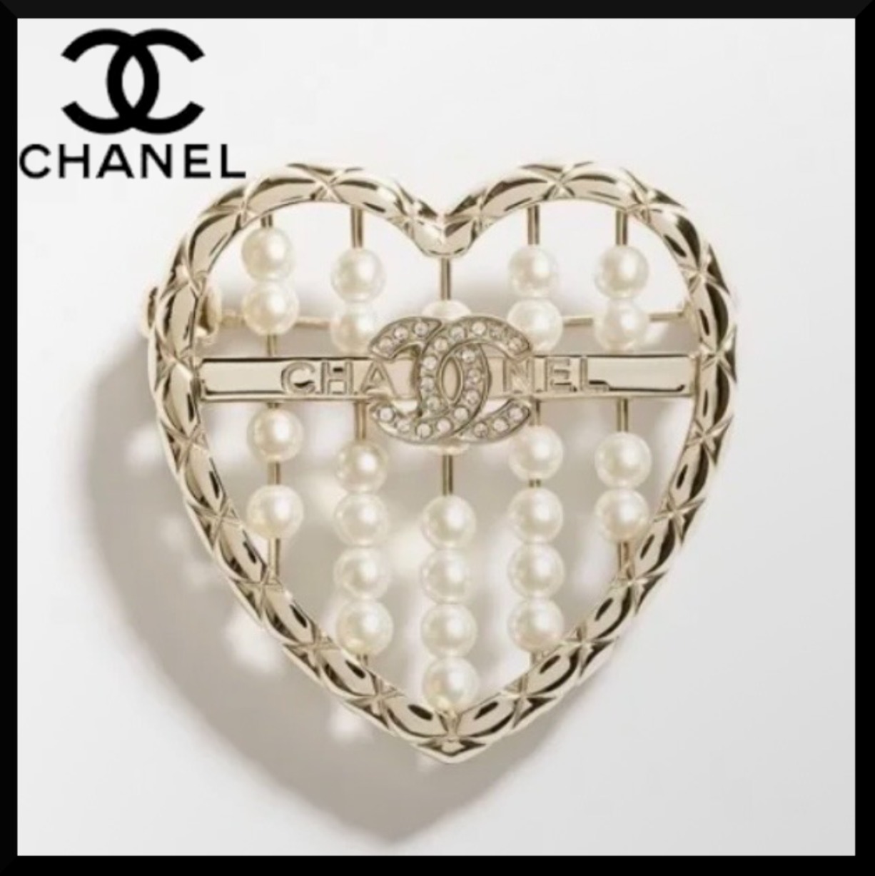 25A◆上品でときめく存在感【CHANEL】ブローチ ゴールド ピンク CHANEL （新品・未使用品）シャネル ココマーク ラメ スクエア