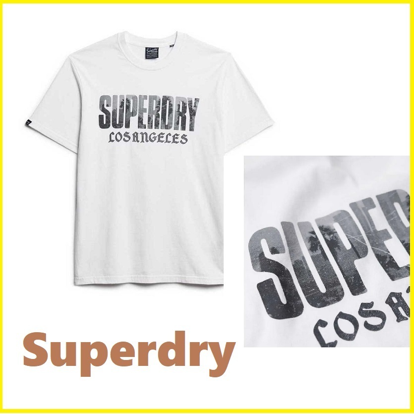 Superdry★ロス・グラフィック ロゴ☆メンズＴシャツ