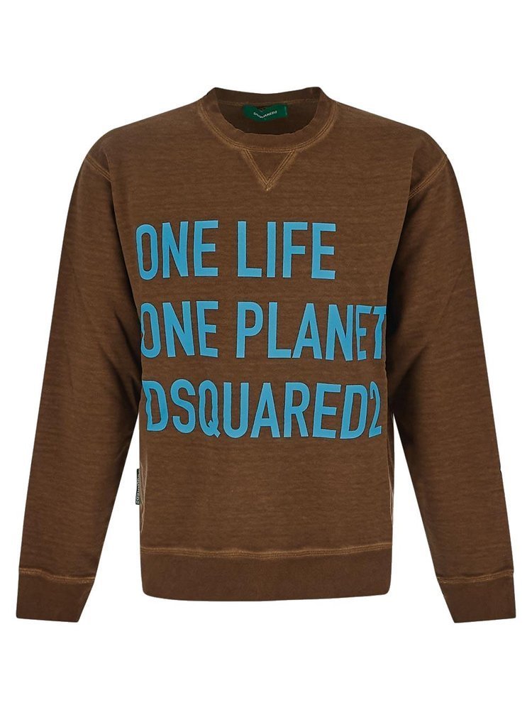 Dsquared2 ロゴプリントスウェットシャツ 【関税込】
