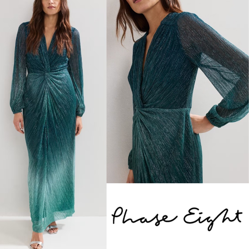 英国発【Phase Eight】シェリーン オンブレ ドレス 関税込