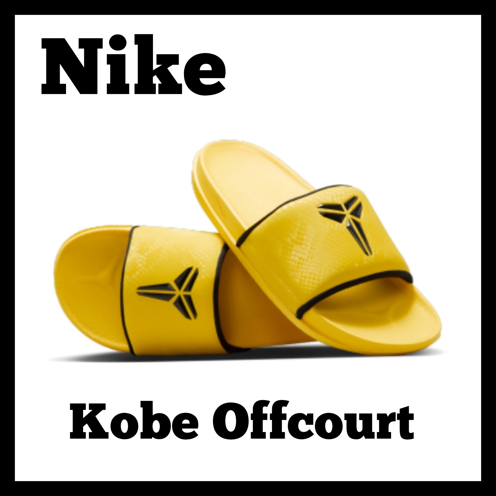 NIKE ☆ Kobe Offcourt コービー オフコート サンダル スライド