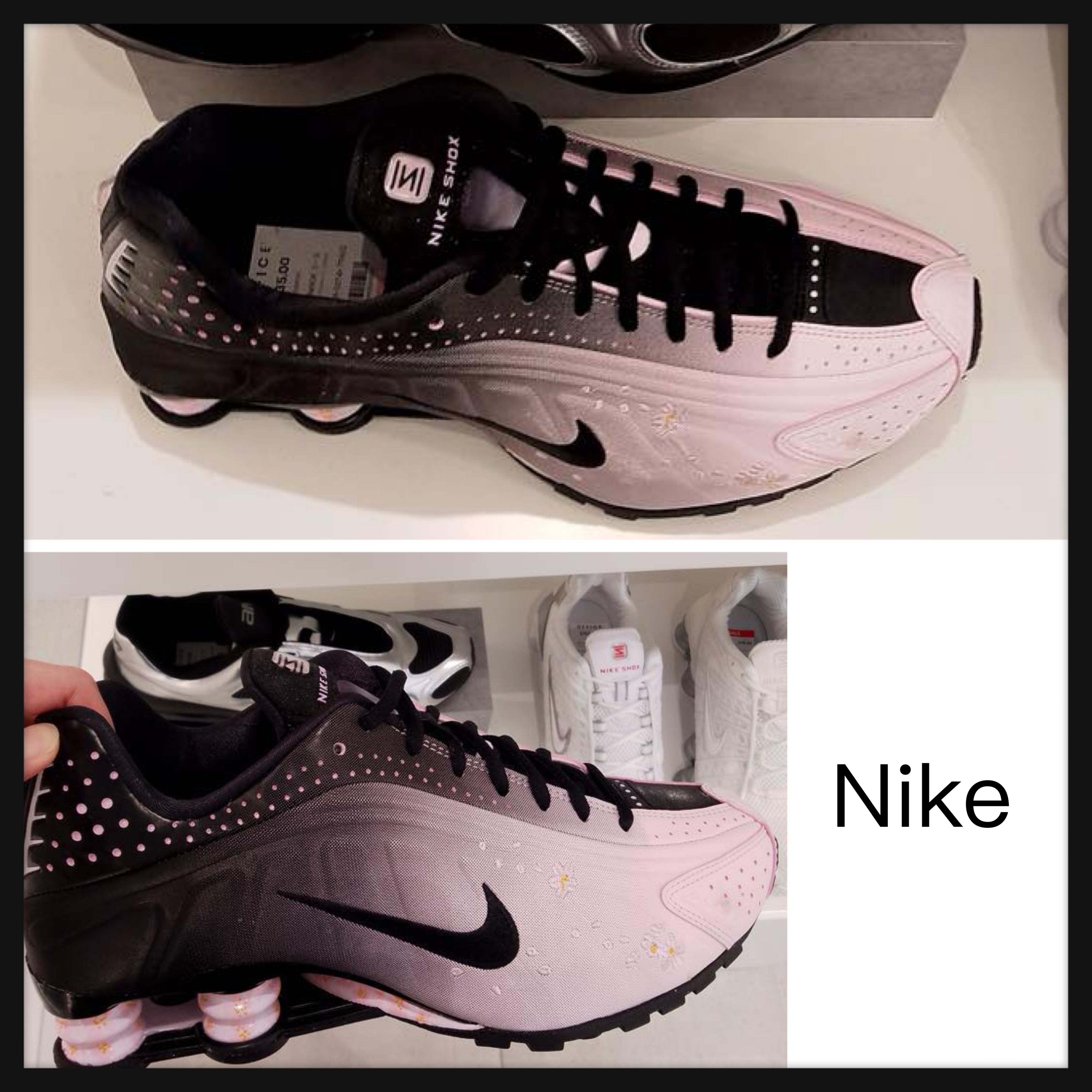 【Nike】Shox R4 Trainers ショックス スニーカー Regal Pink