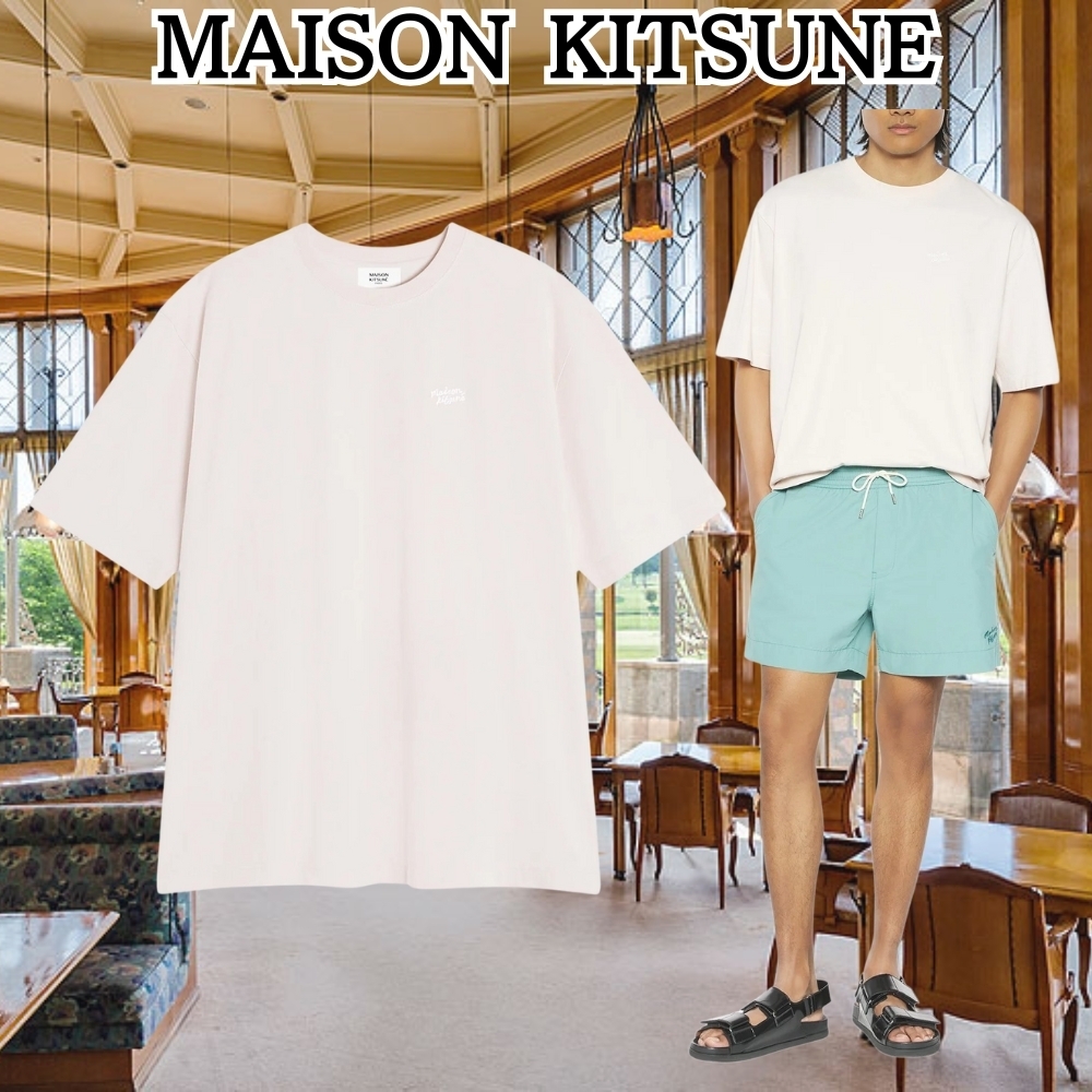 新作★MAISON KITSUNE*魅力を放つ*オーバーサイズ サマーTシャツ