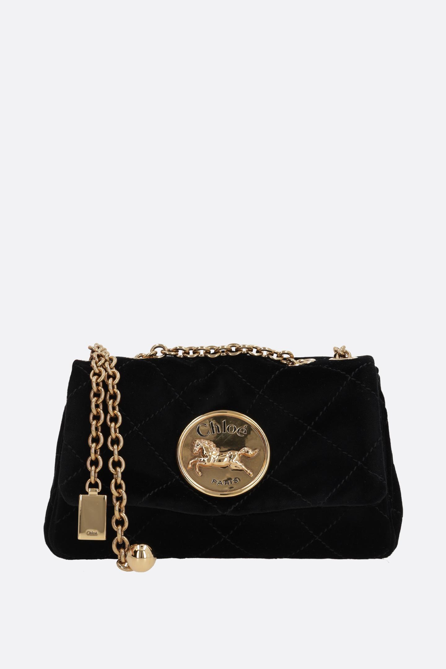 【関税&送料込】Chloe Chloe Heritage Small Shouder Bag In Qu