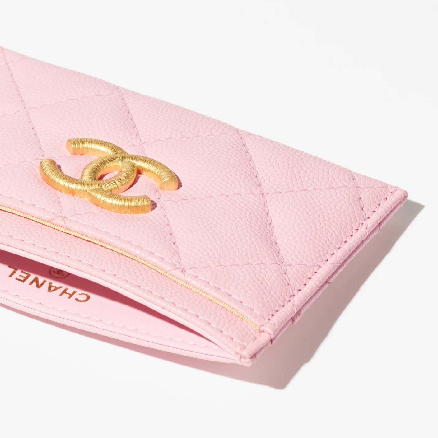 《可愛い刺繍風ロゴ》CHANEL 25S カードケース