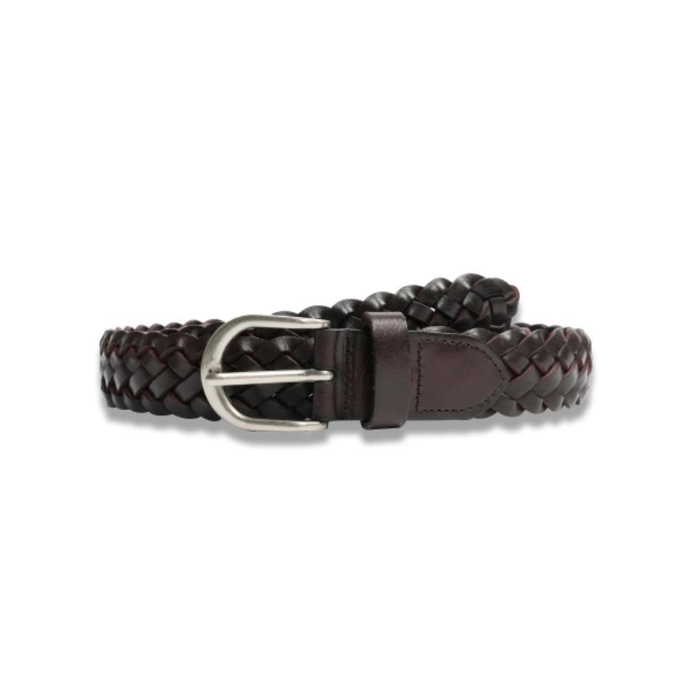 ●DOFFJASON● Cowhide Twist Western Belt BROWN DJ24FWCBT004B