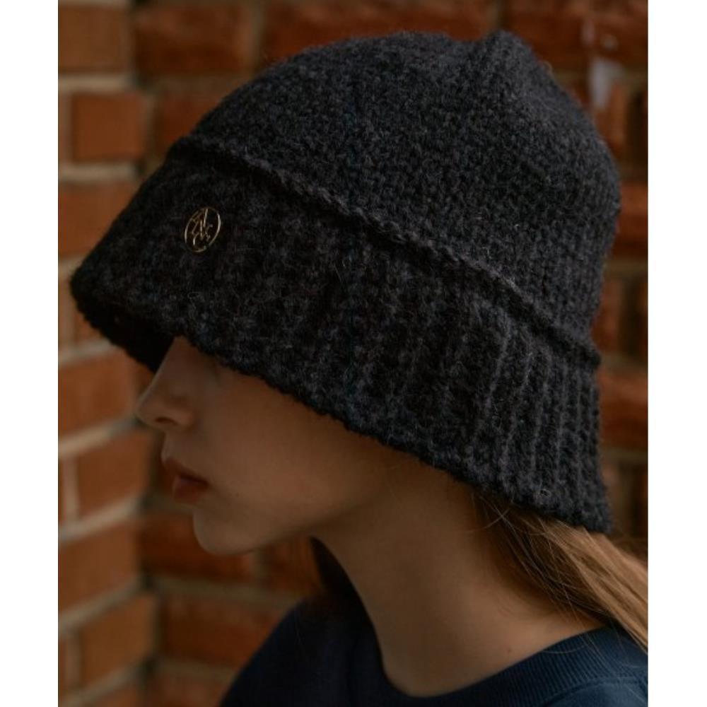 ●ANOETIC● ANC KNIT BUCKET HATBLACK m1037_963613