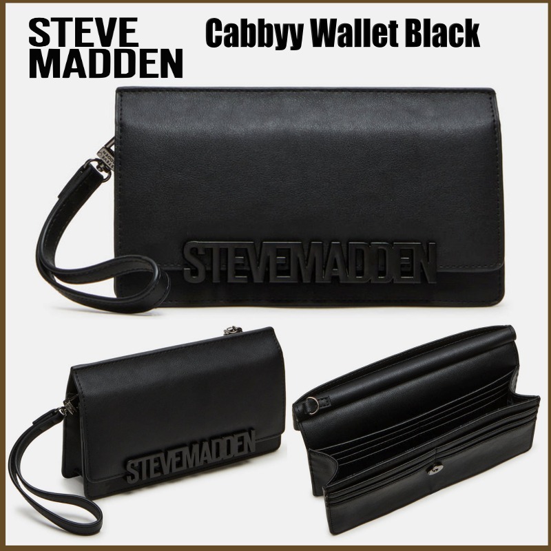 新作☆Steve Madden CABBYY ブラックウォレット