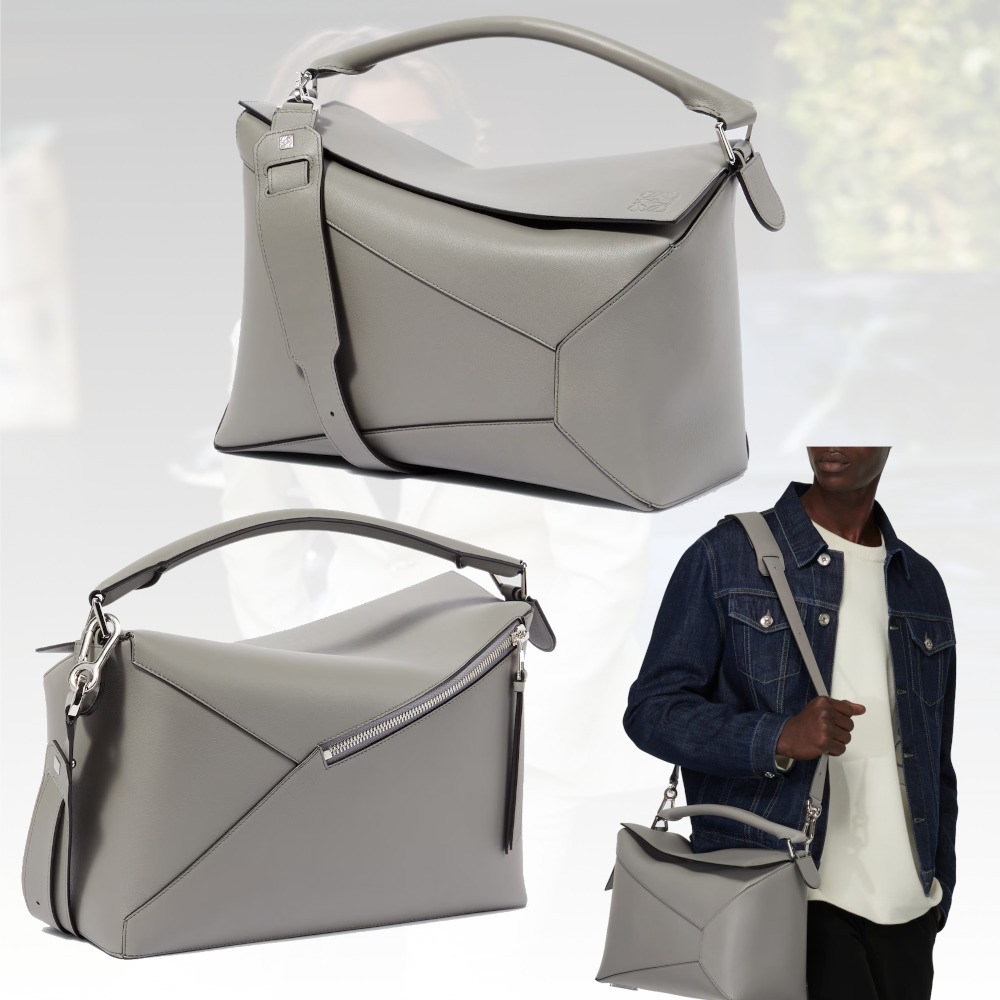 【LOEWE】Puzzle Large leather shoulder bag レザー バッグ
