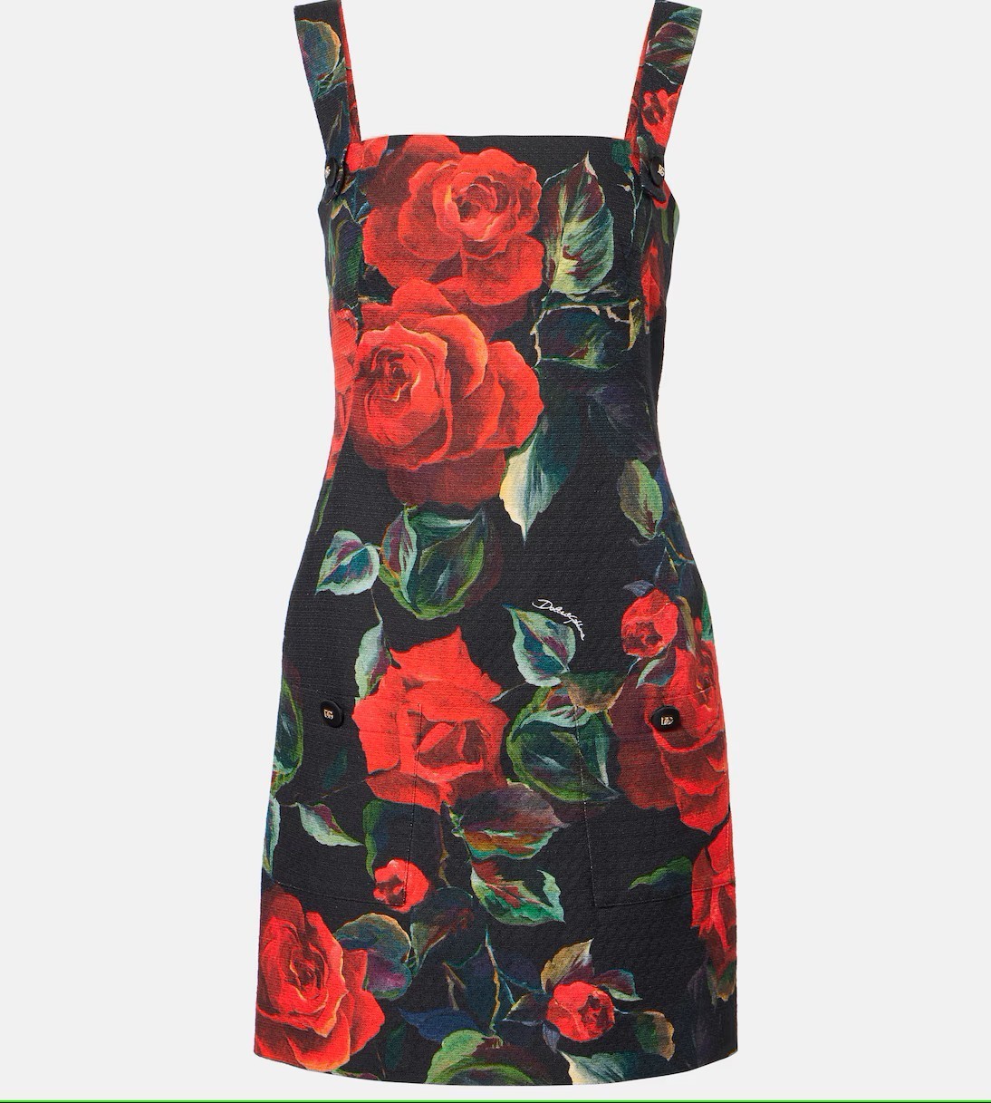 Dolce&Gabbana 花柄のミニドレス