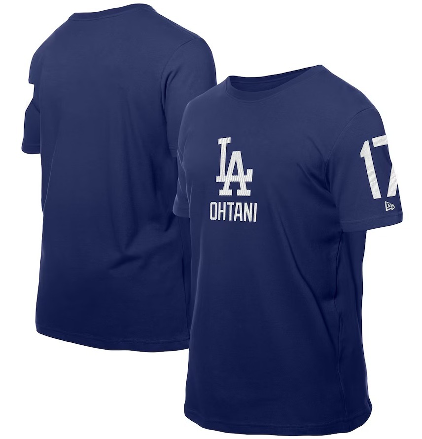 MLB【New Era公式】大谷翔平 ドジャース メンズTシャツ 綿100%