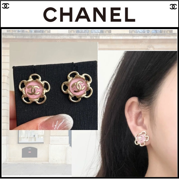 輝きを添えて☆CHANEL ピアス 24B限定