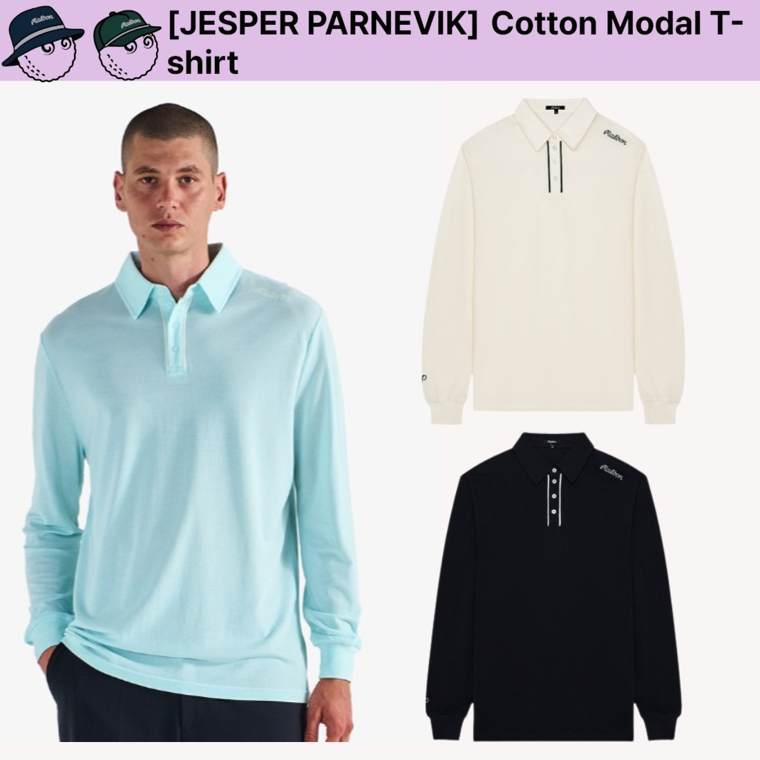 Malbon■[JESPER PARNEVIK] Cotton Modal T-shirt■送料込