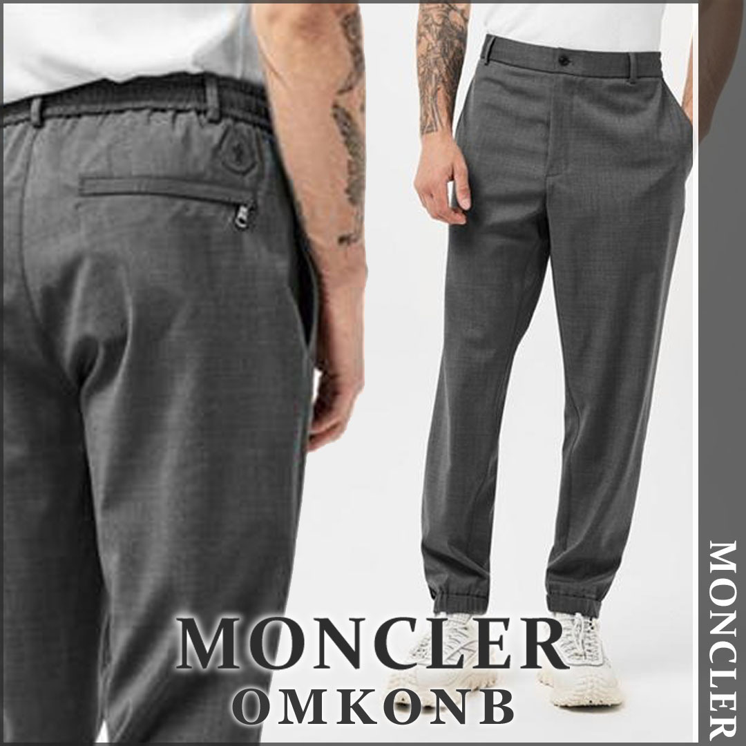 【国内発送・関税込】MONCLER スリムフィットパンツ