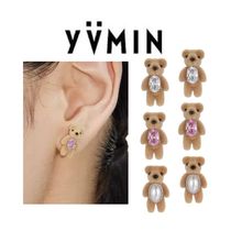 美品】yvmin くま ピアス - メルカリ