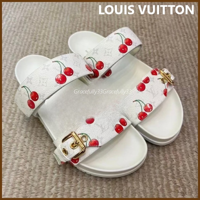 【チェリーモチーフ】LV x TM サンダル 《BOM DIA》