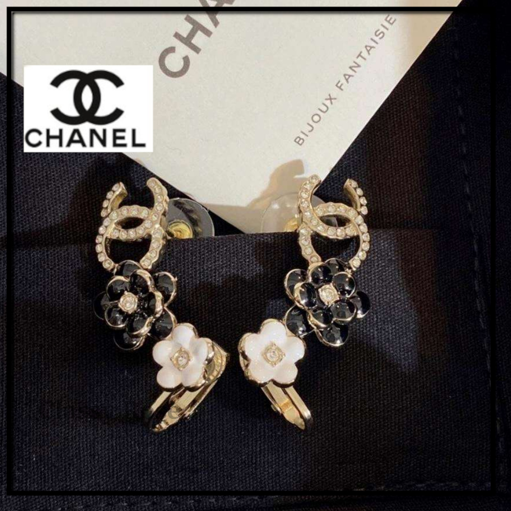 【耳華やかに☆CHANEL】CHANEL ピアス CC