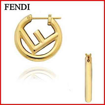 【関税込み】☆FENDI☆ F Is Fendi ロゴ Hoop ピアス