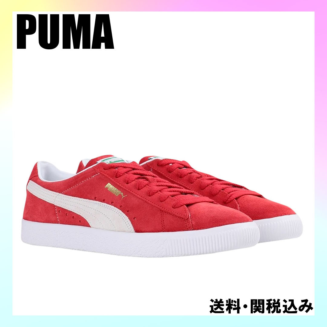 スニーカー【PUMA】送料関税込み ローカット ラバーソール ロゴ