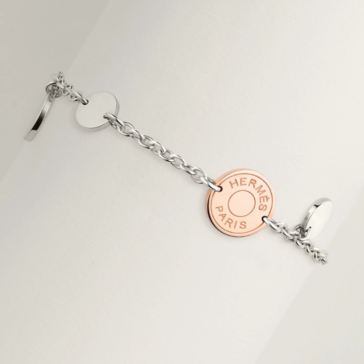 《上質な存在感◎》HERMES エクスリブリス ブレスレット