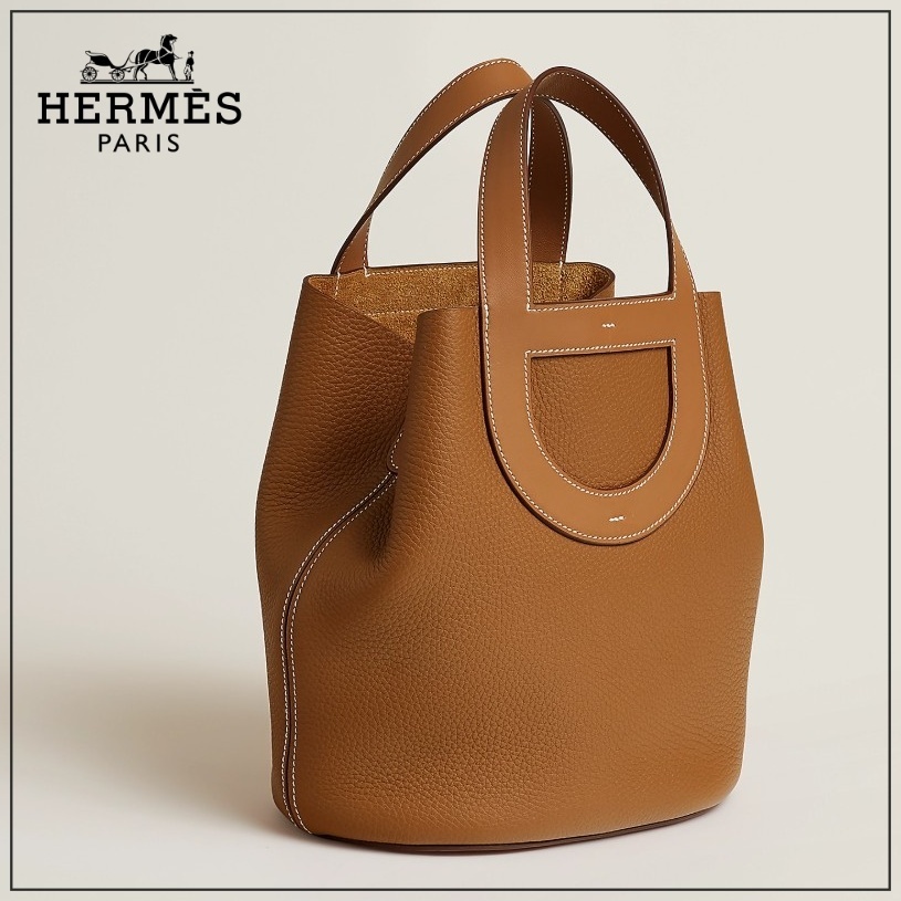 《上品》HERMES カーフスキン 上質な日常 インザループ23バック