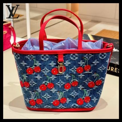 限定コラボ！LouisVuitton ネヴァーフル MM チェリー モノグラム LV × TM ネヴァーフル MM モノグラム・アンプラント｜ルイ