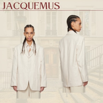 【JACQUEMUS】テーラードジャケット ライトベージュ