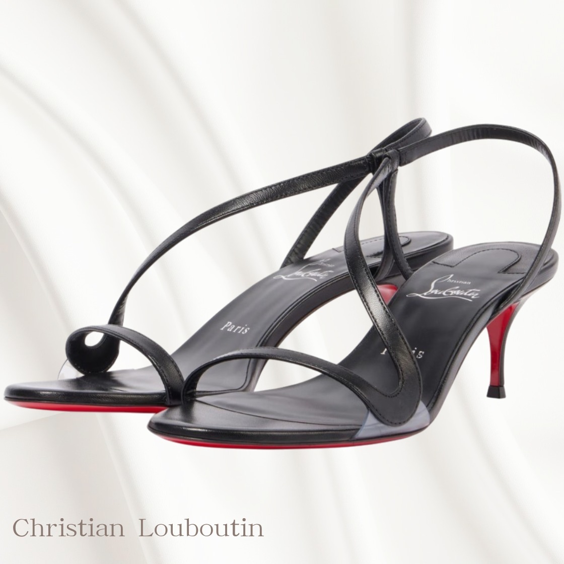 【Christian Louboutin】ロザリーアルタ55レザーサンダル