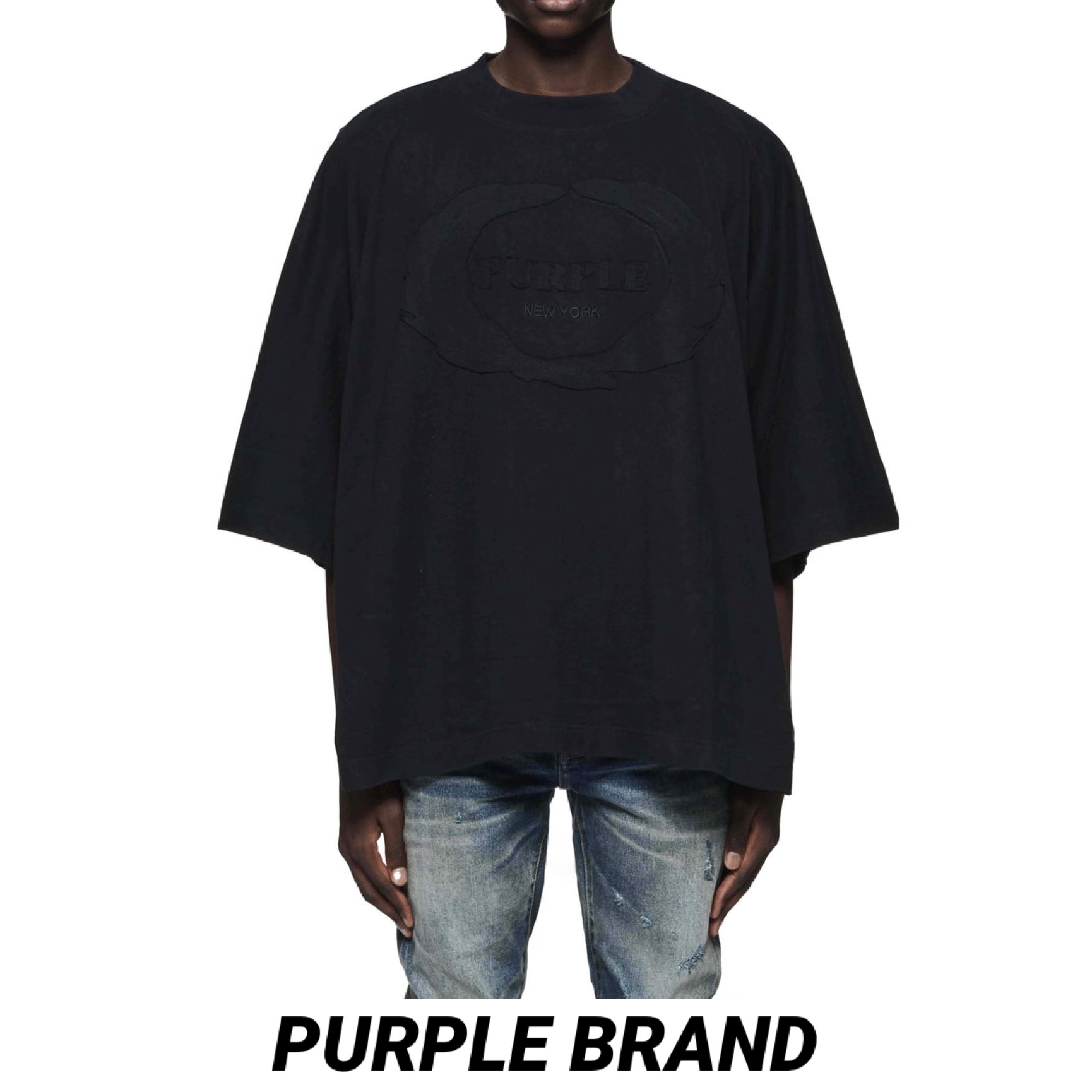 ◆PURPLE BRAND◆クレスト Tシャツ 送料込