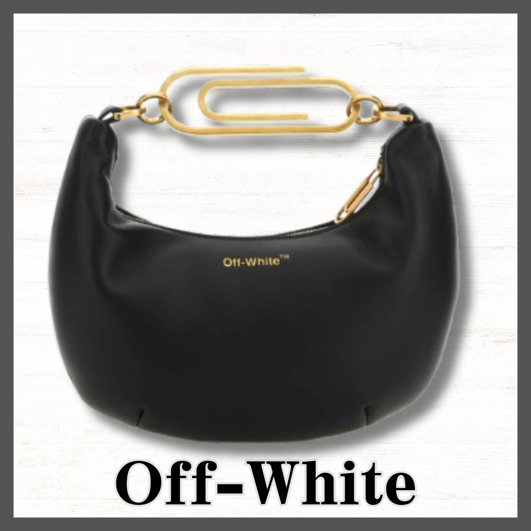 関送込【Off-White】ペーパークリップ ホーボー 20 トートバッグ