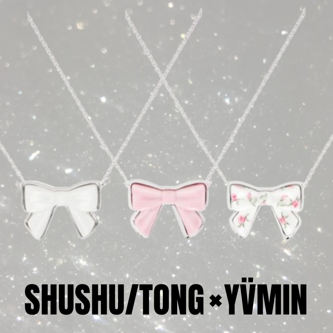{送料.関税込} SHUSHU/TONG × YVMIN リボンネックレス