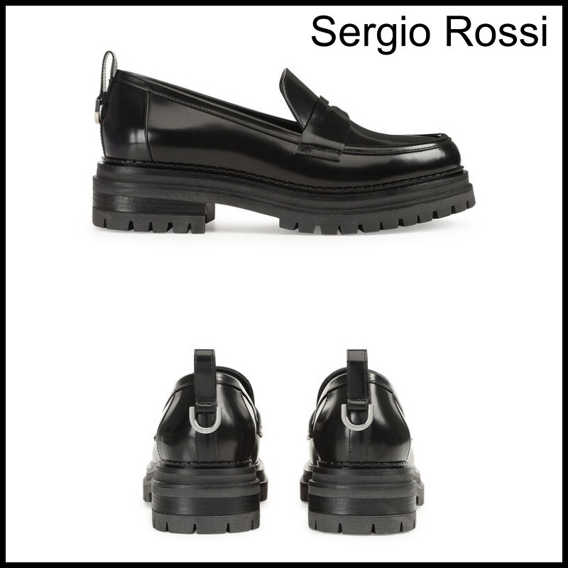 【Sergio Rossi】sr Joan - ブラックローファー