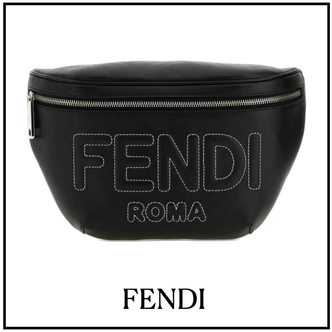 【FENDI】FF ジップ ベルト バッグ