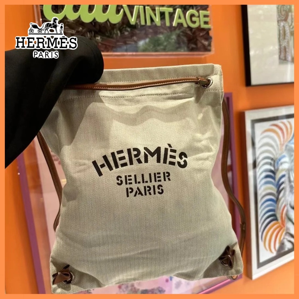 ラフに持ててお洒落見え★【HERMES】アリーヌ ショルダーバッグ