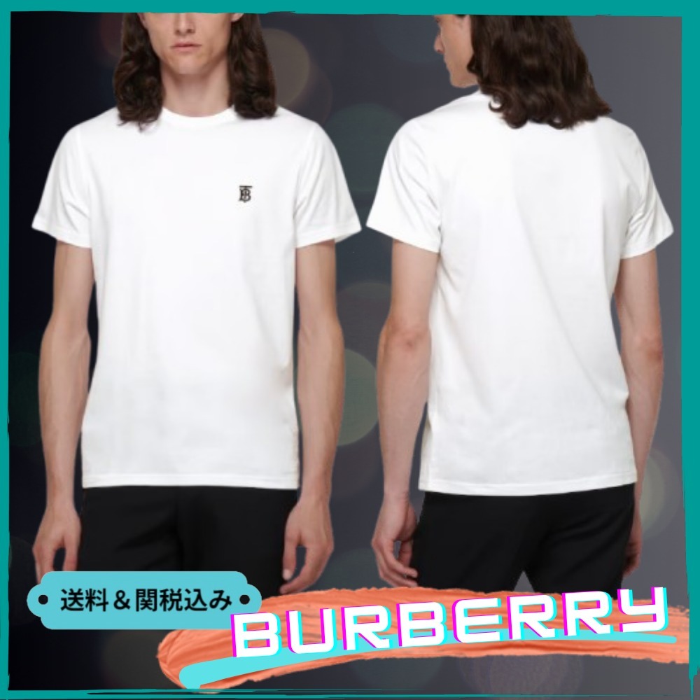【Burberry】TBモノグラムコットンジャージーTシャツ