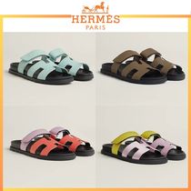 【女性らしい柔らかな印象】HERMES Chypre サンダル