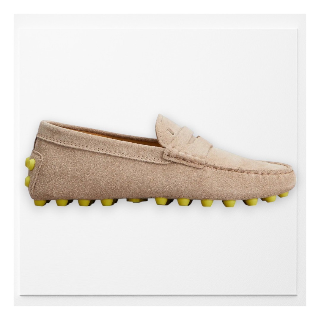 【TOD'S】トッズ スエード ゴンミーニ バブル ピンク(ベージュ)
