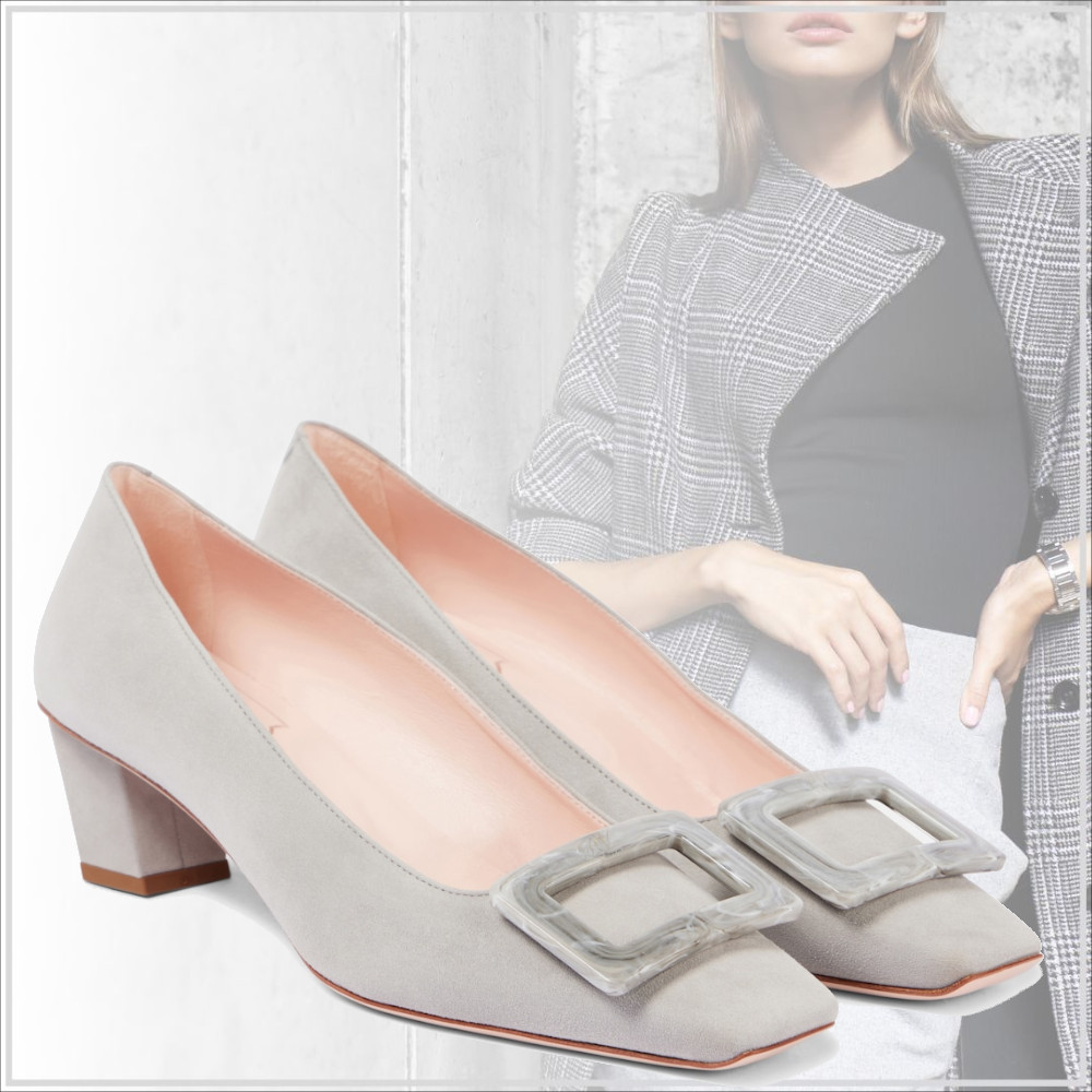 極上の輝き【Roger Vivier】ベル ヴィヴィエ レザーパンプス