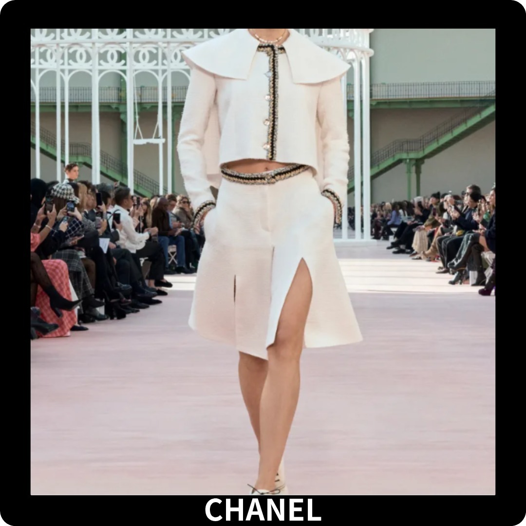 正規店買付【CHANEL】2025年春夏 キュロット スカート
