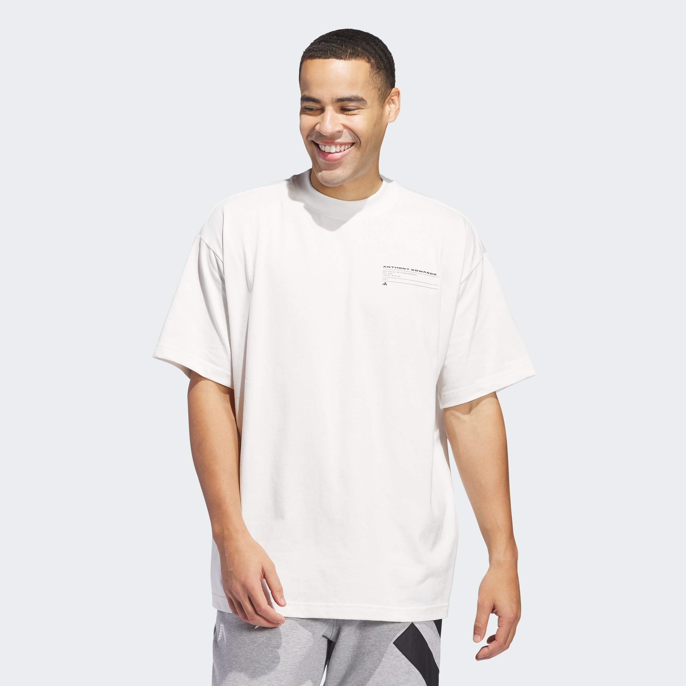 【Adidas コリア】 Anthony Edwards Seasonal Graphic T-Shirt