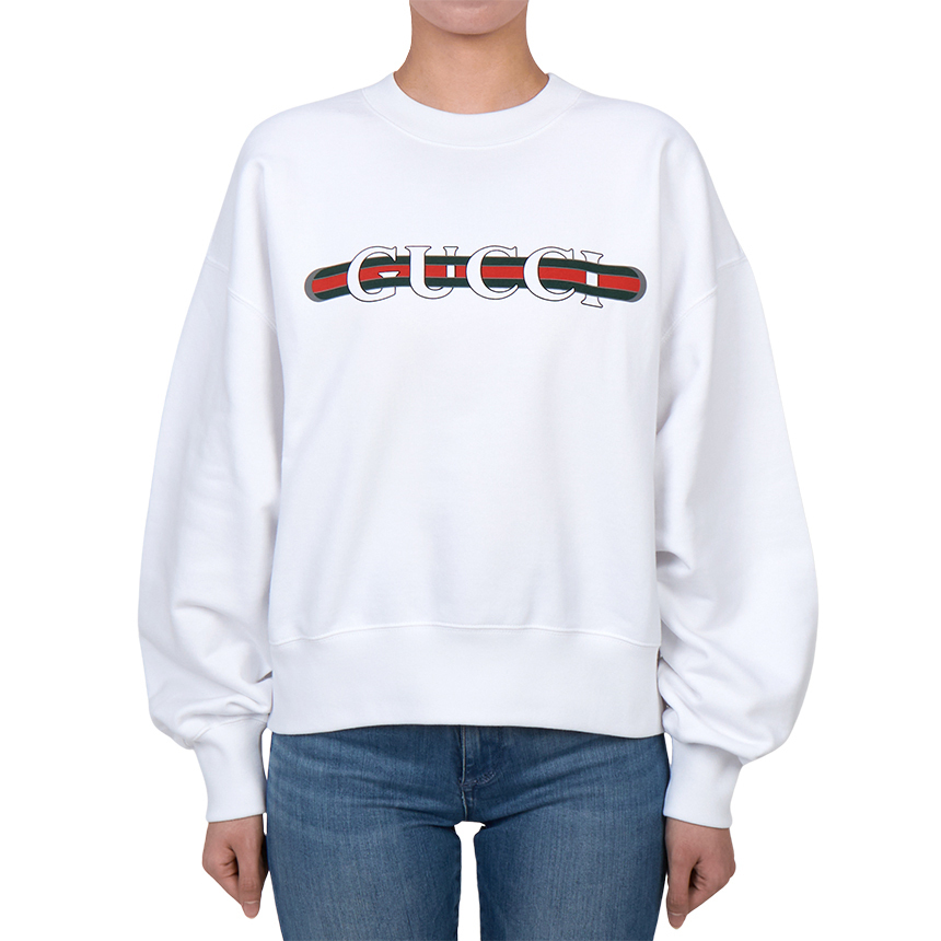 GUCCI レディース 長袖Tシャツ 789582 XJGLM 9074