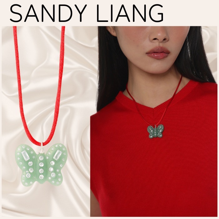 SANDY LIANG サンディリアン ネックレス バタフライ
