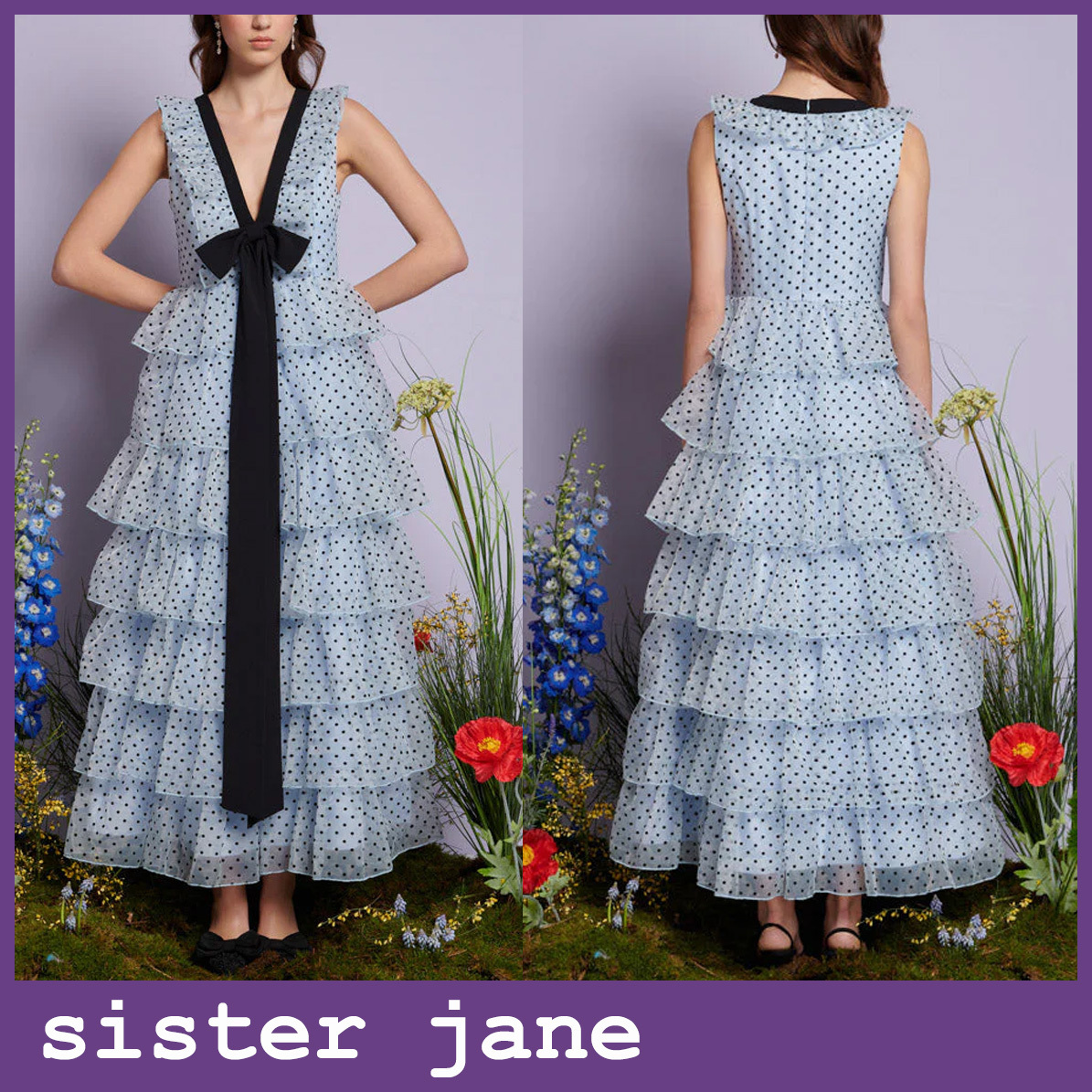 sister jane☆DREAM Haven Ruffle Midi ワンピース【UK発】