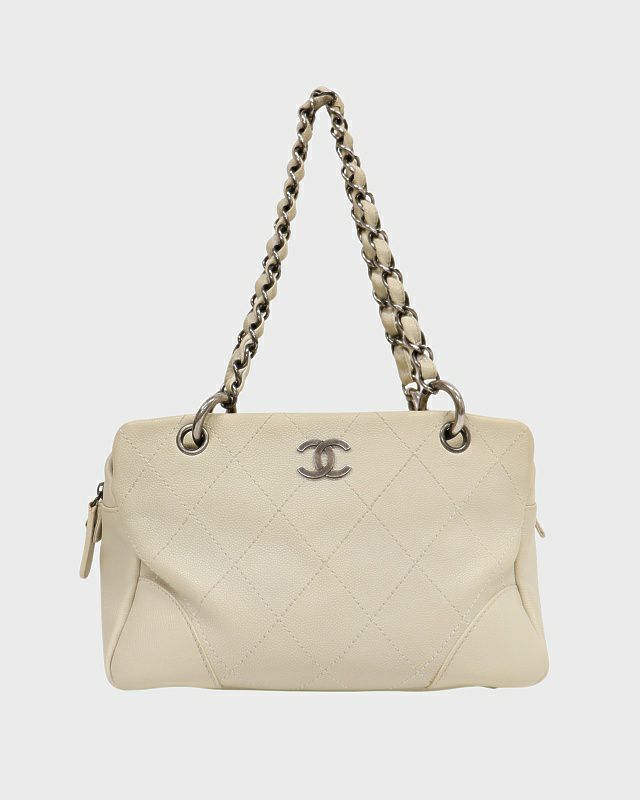 CHANEL ワイルドステッチチェーンハンドバッグ
