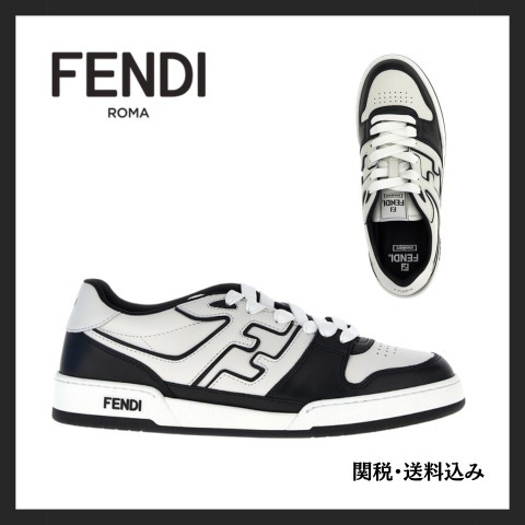 関税送料込み【FENDI】MATCH SNEAKERS 7E1643AOMNF0E7C