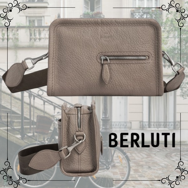 *BERLUTI*ベルルッティ ジュルナリエ XS レザー メッセンジャー